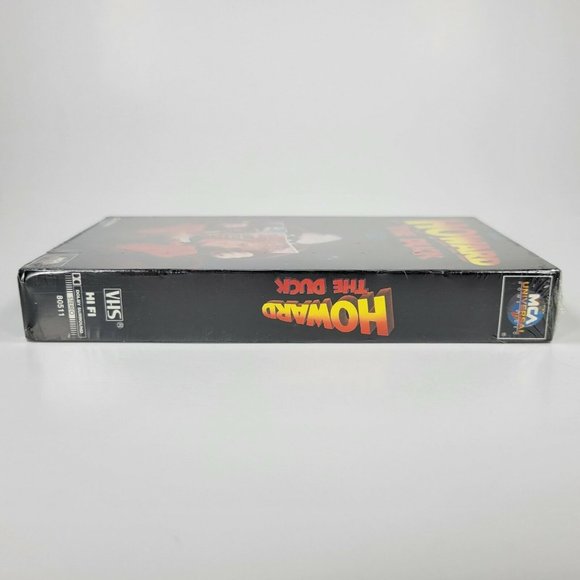 Howard the Duck (NEW SEALED VHS, 1993 Print) Blue Universal Film Reel Watermark - Picture 4 of 9